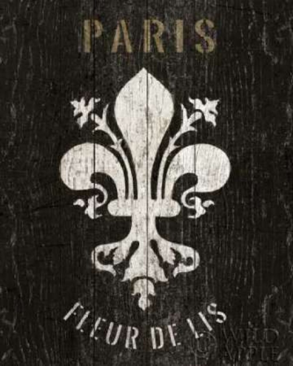 Refurbished Fleur de Lis Poster Print by Wild Apple Portfolio - Item # VARPDX13532